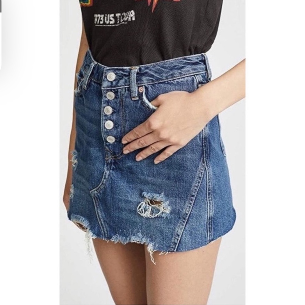 Free people mini skirt - Picture 3 of 7